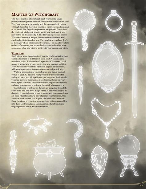 Enchanted looking glass of spells 5e